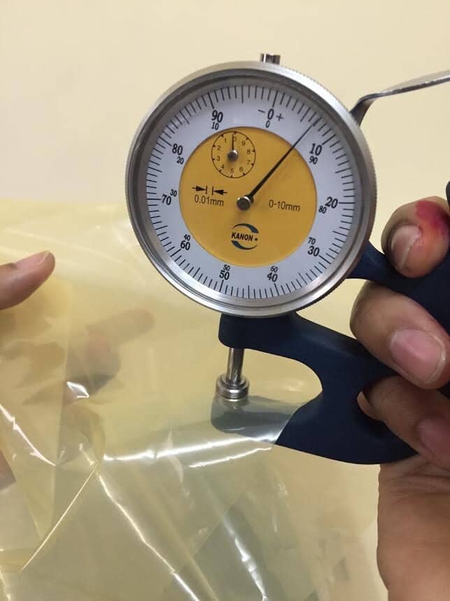 VCI Film-Bag Thickness Measurement-1